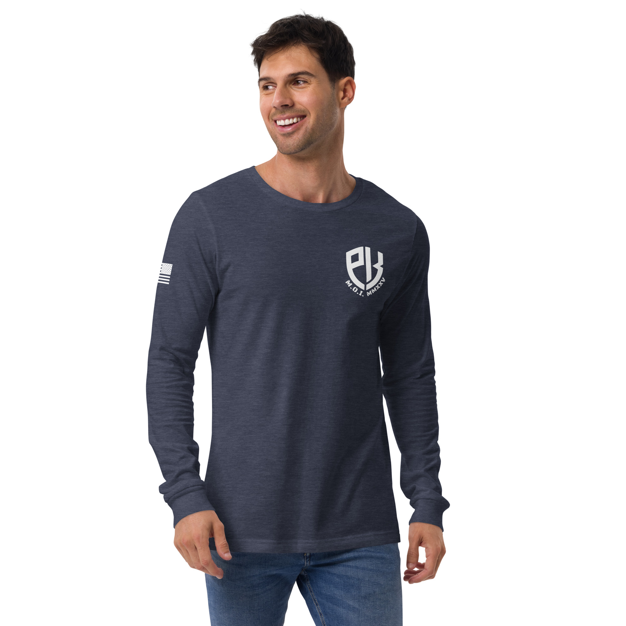 Military/First Responder Men of Integrity Long-sleeve Tee - Image 8